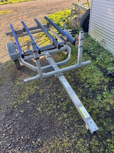 サントレックス　ボートトレーラー　２台積み　書類無し　現状販売