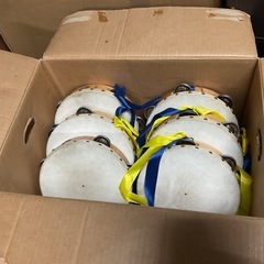 タンバリン まとめ売り リトミック 幼児何個でもどうぞの画像