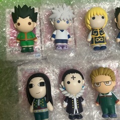 HUNTER×HUNTER 一番くじ ミニマスコット ヒソカのおもちゃ箱 コンプリート 全種類セットの画像