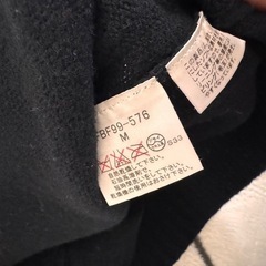 決まリました❢❢ BURBERRY ニット半袖 Msizeの画像