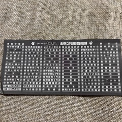 まねきねこ 割引券の画像