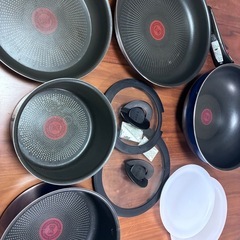 T-falフライパン・鍋セットの画像