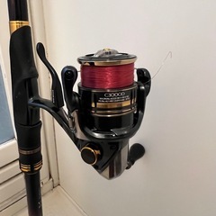 鱗海マスターチューン1.2号リールセットの画像