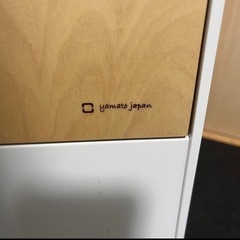 yamato japan ゴミ箱 ホワイト 
DOORSmini木製ダストボックスの画像