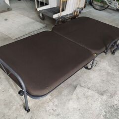 折り畳みベッド　シングルベッド『中古良品』の画像