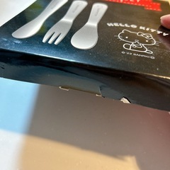 キティ・カトラリーセットの画像