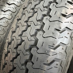 中古タイヤ売ります。 YOKOHAMA SUPER VAN 355 145/80R12 80/78N 2本　5000円 タイヤのみの画像