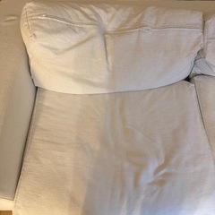 【無料】ソファ ３人掛け 白色の画像