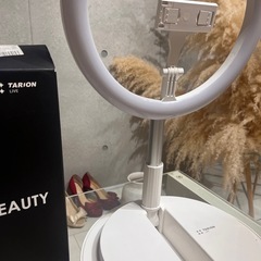 💡✨ TARION LIVE Beauty Light（リングライト）美品・箱ありの画像