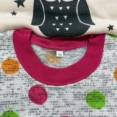 子供　トレーナー　裏起毛ありの画像