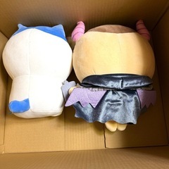 ちいかわぬいぐるみ　BIGハチワレ　悪魔クリまんじゅうの画像