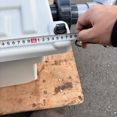 ■中古品 マエザワ グリストラップ 床置き型 グリーストラップ W580ｘＤ325ｘＨ310ｍｍ 動作問題なし 厨房■の画像