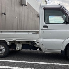 ⚫️① 軽トラック(車両のみ)　スズキ　キャリィ　AT　エアコン　パワステ　車検R9年までの画像