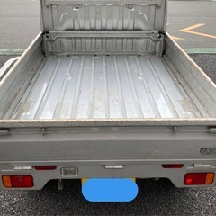 ⚫️① 軽トラック(車両のみ)　スズキ　キャリィ　AT　エアコン　パワステ　車検R9年までの画像