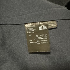 UNIQLO ユニクロ　オーバーシャツジャケット　ネイビー XLの画像