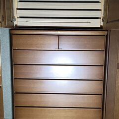 タンス　府中家具の印あり！　美品です！の画像