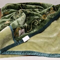 京都西川の毛布 2枚合わせ高級ムートンタッチ 180×210 シングル アクリルの画像