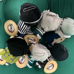 鬼滅の刃エクストラ寝そべりぬいぐるみ６種
の画像