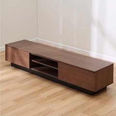 【⚠️急募⚠️
】テレビ台　150cmサイズ　ミドルブラウンの画像