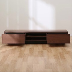 【⚠️急募⚠️
】テレビ台　150cmサイズ　ミドルブラウンの画像