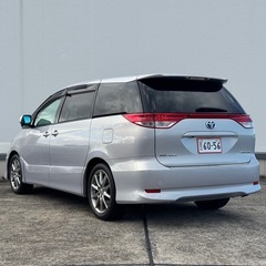 H.21年/エスティマ【2.4アエラス レザーパッケージ】/Fモデリスタ/車検《令和9年12月》まで/128,000km/両側パワスラ/前後ドラレコ/18インチの画像