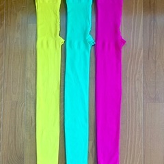 新品　キッズタイツ　子供タイツ　タイツ　125〜145 3足セットの画像
