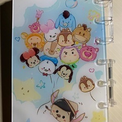 シャカシャカノートシール帳バインダーDisneyの画像