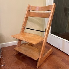 STOKKE ストッケ トリップトラップチェア ナチュラル 木製 ハイチェアの画像