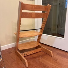 STOKKE ストッケ トリップトラップチェア ナチュラル 木製 ハイチェアの画像