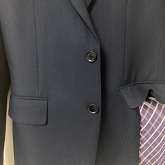 【至急】スーツセット　メンズ　紺色の画像