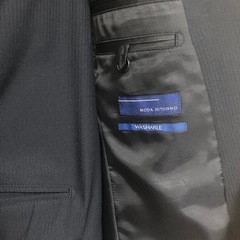 【至急】スーツセット　メンズ　紺色の画像