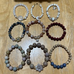 天然石ブレスレット類の画像