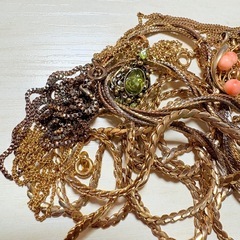 ネックレス 色石 まとめての画像