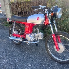 HONDA CD50ベンリィ！実働書有！キック1発！の画像