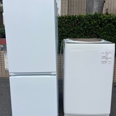 福岡市配送設置無料　大きめ156L冷蔵庫、洗濯機