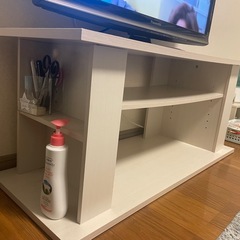 テレビ台　ホワイトの画像