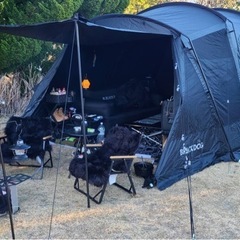 Naturehike- BLACKDOG トンネルテント　の画像