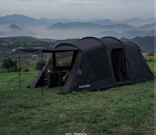 値下げ！Naturehike- BLACKDOG トンネルテント　　現金のみ　25日まで
