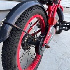 Alfa Romeo 子供用自転車 16インチ レッドの画像