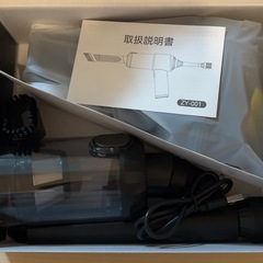 ハンディクリーナー コードレス 強力吸引力 吹き飛ぶ　吸い込む　空気入れ抜きの画像