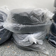 早めのご準備を　冬タイヤ　2021年製 　タント　スタッドレスタイヤ　155/65R14適合　ホイールセットの画像