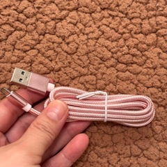 充電ケーブル　２本の画像