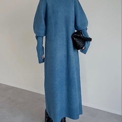 Re:EDIT リエディ ニットワンピース 試着のみの画像