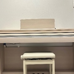 カワイピアノほぼ未使用CX302 ホワイトオーク電子ピアノの画像