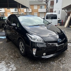 30プリウス S 後期　8インチナビ バックカメラ Bluetooth ドラレコの画像