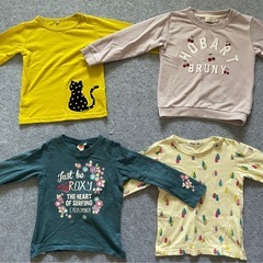 子ども服　キッズ服　100 女の子　長袖　半袖　レインポンチョ  オールシーズン　まとめ　セット　の画像