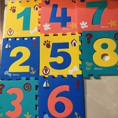 ディズニーワールドイングリッシュ　プレイマットの画像