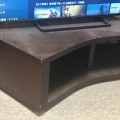 ５０インチ液晶テレビ‼️テレビ台付き‼️迫力があり画面も綺麗ですよ‼️不具合無いです‼️早い物勝ち‼️今がチャンスですよ‼️の画像