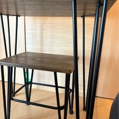 ダイニングテーブル＋イスセット（2人用）の画像