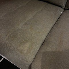 IKEA ソファ　2-3人掛けLANDSKRONA ランズクローナ 2人掛けソファ, グンナレド ライトグリーン/メタルの画像